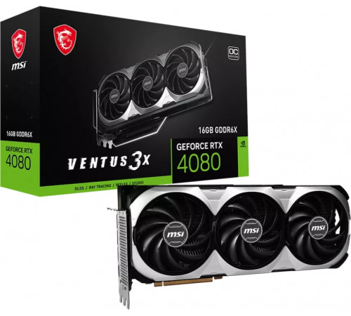Видеокарта MSI GeForce RTX 4080 16GB Ventus 3X OC