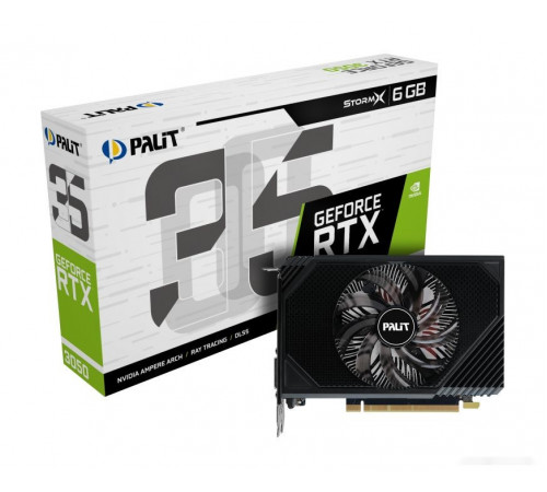 Видеокарта PALIT GeForce RTX 3050 StormX 6GB NE63050018JE-1070F