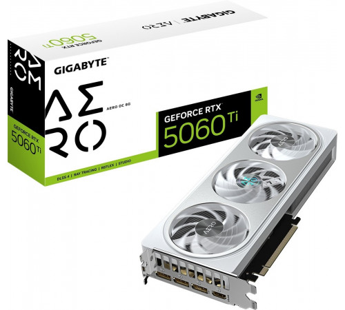 Видеокарта Gigabyte GeForce RTX 5060 Ti Aero OC 8G GV-N506TAERO OC-8GD