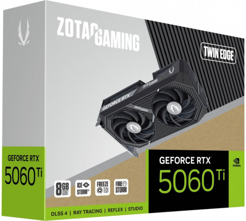 Видеокарта ZOTAC Gaming GeForce RTX 5060 Ti 8GB Twin Edge ZT-B50610E-10M