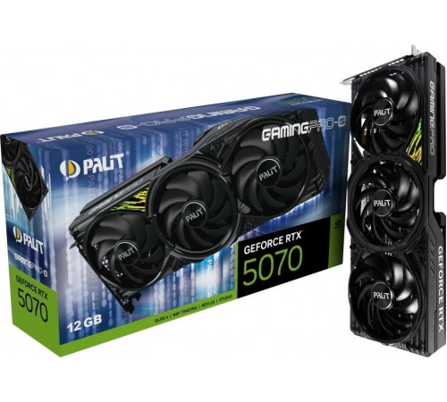 Видеокарта PALIT GeForce RTX 5070 GamingPro-S NE75070019K9-GB2050U