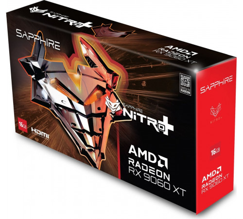 Видеокарта Sapphire Nitro+ Radeon RX 9060 XT 11350-01-20G
