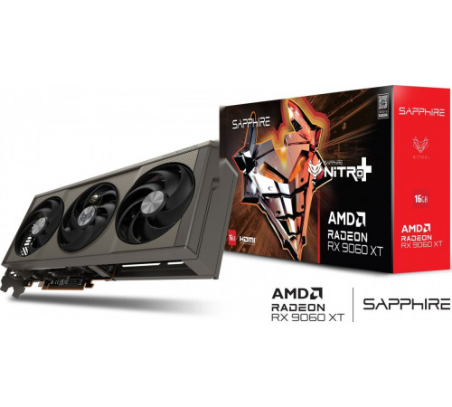 Видеокарта Sapphire Nitro+ Radeon RX 9060 XT 11350-01-20G
