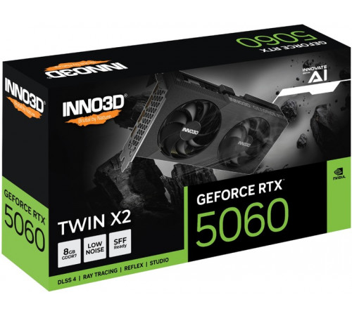 Видеокарта Inno3D GeForce RTX 5060 TWIN X2 (N50602-08D7-195071N)