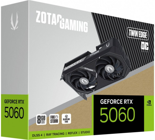 Видеокарта ZOTAC Gaming GeForce RTX 5060 Twin Edge ZT-B50600H-10M