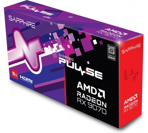 Видеокарта Sapphire Pulse Radeon RX 9070 11349-03-20G