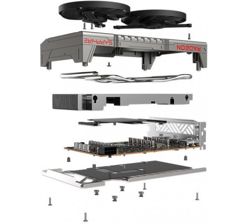 Видеокарта Sapphire Pulse Radeon RX 9060 XT 8GB 11350-05-20G