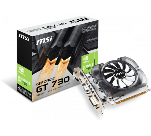 Видеокарта MSI GeForce GT 730 4GB DDR3 [N730-4GD3V2]