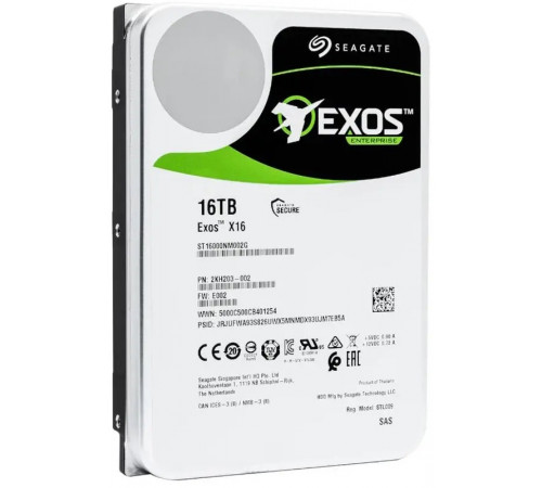 Жесткий диск Seagate Exos X16 16TB ST16000NM002G