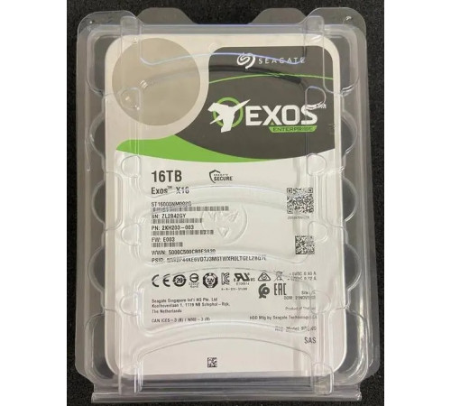 Жесткий диск Seagate Exos X16 16TB ST16000NM002G