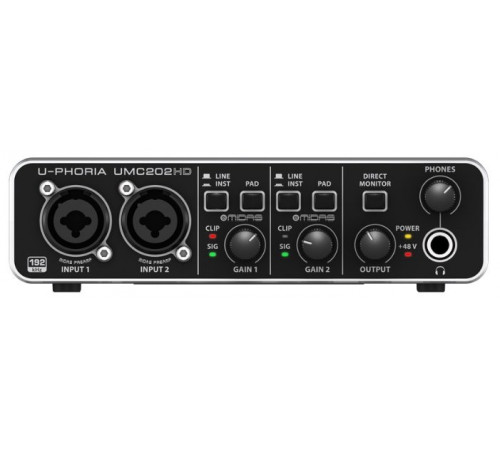 Звуковая карта Behringer U-PHORIA UMC202HD