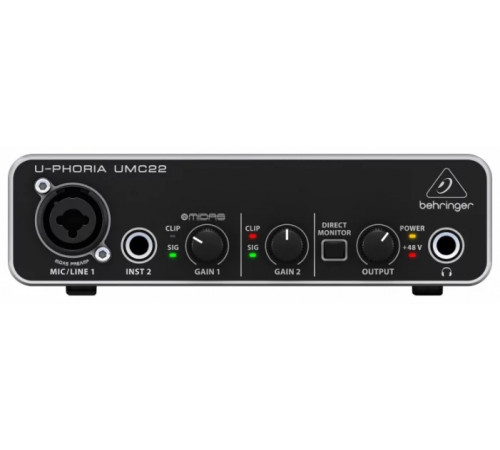 Звуковая карта Behringer U-PHORIA UMC22