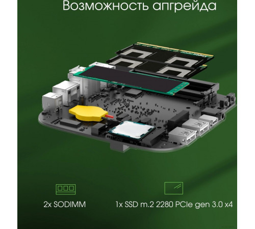 Компьютер DIGMA Pro Minimax U1 DPP3-8CXW01