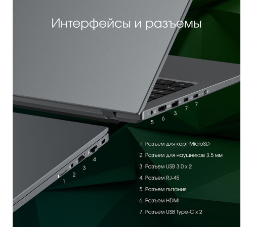 Ноутбук DIGMA Pro Fortis M DN15R7-ADXW04