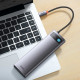 USB-хаб Baseus Metal Gleam Series 12-in-1 Multifunctional Type-C Hub Docking Station WKWG020213