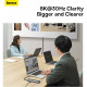 USB-хаб Baseus Metal Gleam Series 12-in-1 Multifunctional Type-C Hub Docking Station WKWG020213