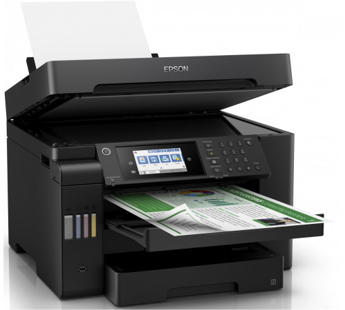 Принтер Epson L15150 (ресурс стартовых контейнеров 7500/6000, контейнер 008)