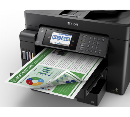 Принтер Epson L15150 (ресурс стартовых контейнеров 7500/6000, контейнер 008)