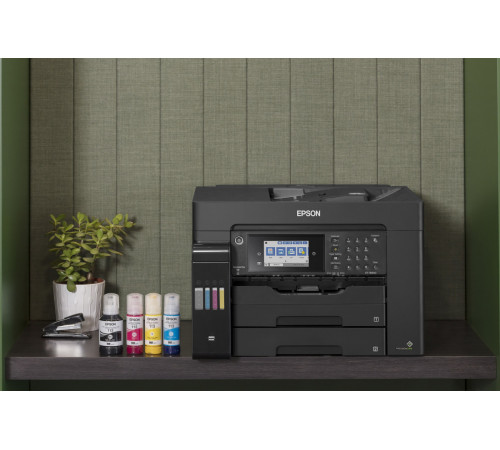 Принтер Epson L15150 (ресурс стартовых контейнеров 7500/6000, контейнер 008)