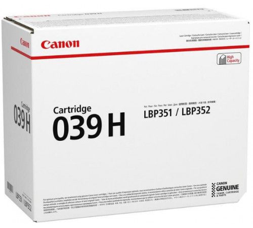 Картридж Canon 039H 0288C001