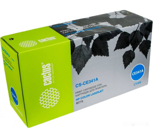 Картридж Cactus CS-CE341A (аналог HP LaserJet 651A (CE341A))
