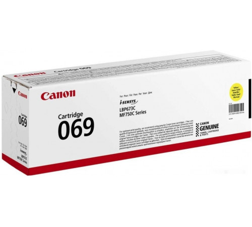 Картридж Canon 069Bk 5094C002