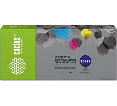 Картридж Cactus CS-EPT694100 (аналог Epson EPT694100)