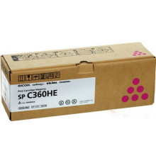Картридж Ricoh SP C360HE 408186 (маджента)