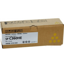 Картридж Ricoh SP C360HE 408187 (желтый)