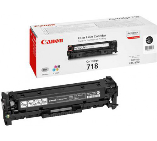 Картридж Canon 718 Black