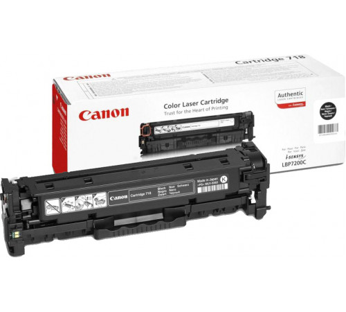 Картридж Canon 718 Black