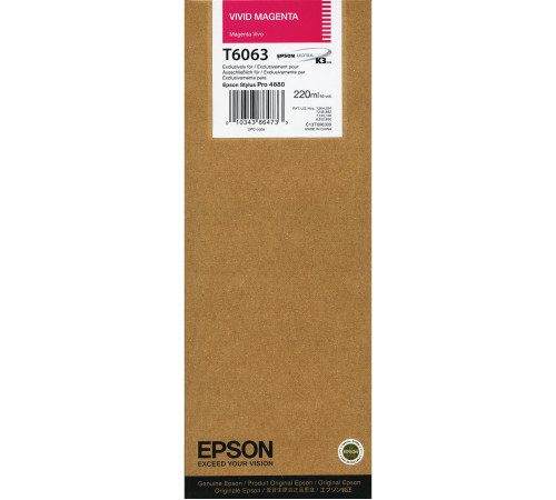 Картридж Epson C13T606300