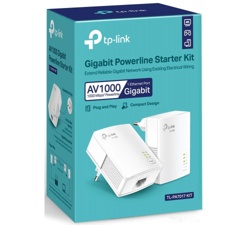 Беспроводной маршрутизатор TP-Link TL-PA7017 KIT