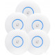 Беспроводной маршрутизатор Ubiquiti UniFi 5 pack [UAP-AC-PRO]