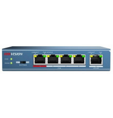 Коммутатор Hikvision DS-3E0105P-E/M(B)