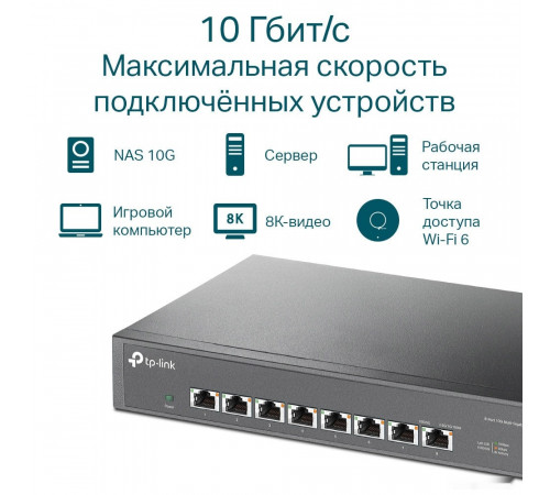 Коммутатор TP-Link TL-SX1008