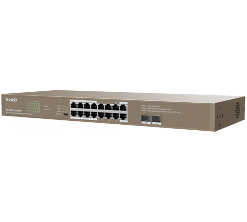 Коммутатор Tenda TEG1118P-16-250W