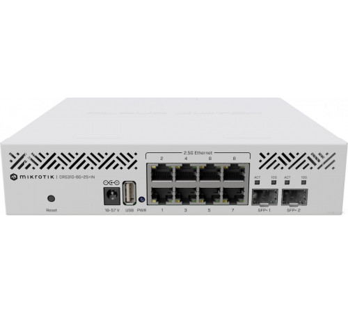 Коммутатор MikroTik CRS310-8G+2S+IN