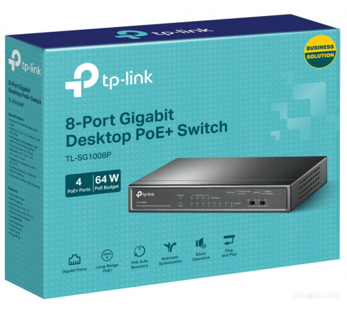 Коммутатор TP-Link TL-SG1008P V7