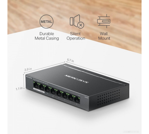 Коммутатор Mercusys MS108GP