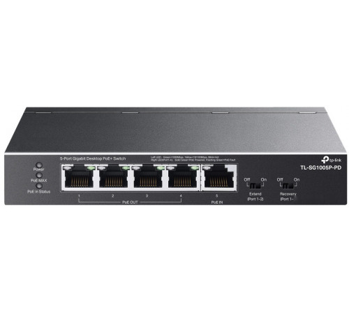 Коммутатор TP-Link TL-SG1005P-PD М1