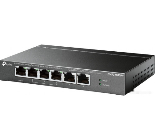 Коммутатор TP-Link TL-SG1006PP V1