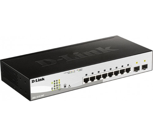 Коммутатор D-LINK DGS-1210-08P/G3A