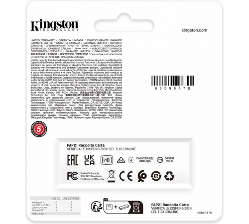 USB Flash Kingston DataTraveler Exodia 512GB DTXG2/512GB