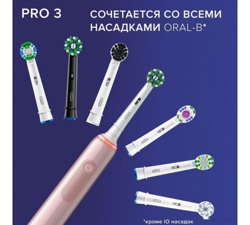 Электрическая зубная щетка Oral-B Pro 3 3500 Cross Action D505.513.3X