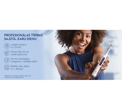 Электрическая зубная щетка Oral-B iO 5 IOG5.1A6.1DK (белый)