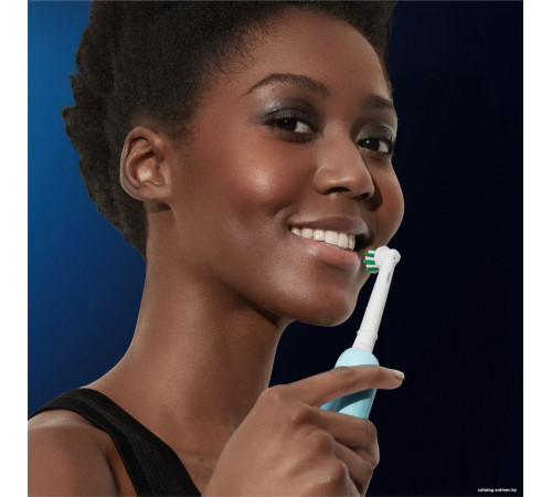 Электрическая зубная щетка Oral-B Pro Series 1 D305.523.3H (2 шт, черный/бирюзовый)