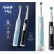 Электрическая зубная щетка Oral-B Pro Series 1 D305.523.3H (2 шт, черный/бирюзовый)