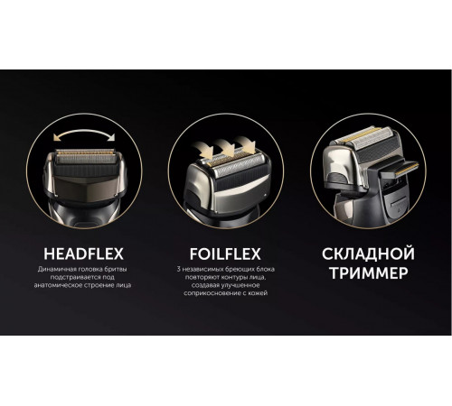 Электробритва мужская Polaris PMF 1013RC wet&dry 5D PROF 3+