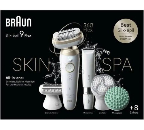 Эпилятор Braun Silk-epil 9 Flex SES9481 3D